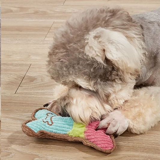 Plush Dog Chew Toy - Adorable & Entertaining